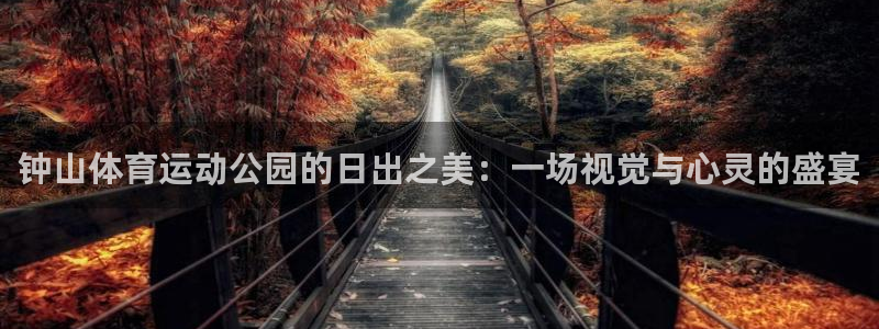 企鹅体育1：钟山体育运动公园的日出之美：一场视觉与心灵的盛宴